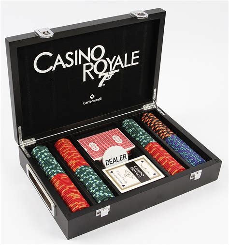  james bond casino royale poker set